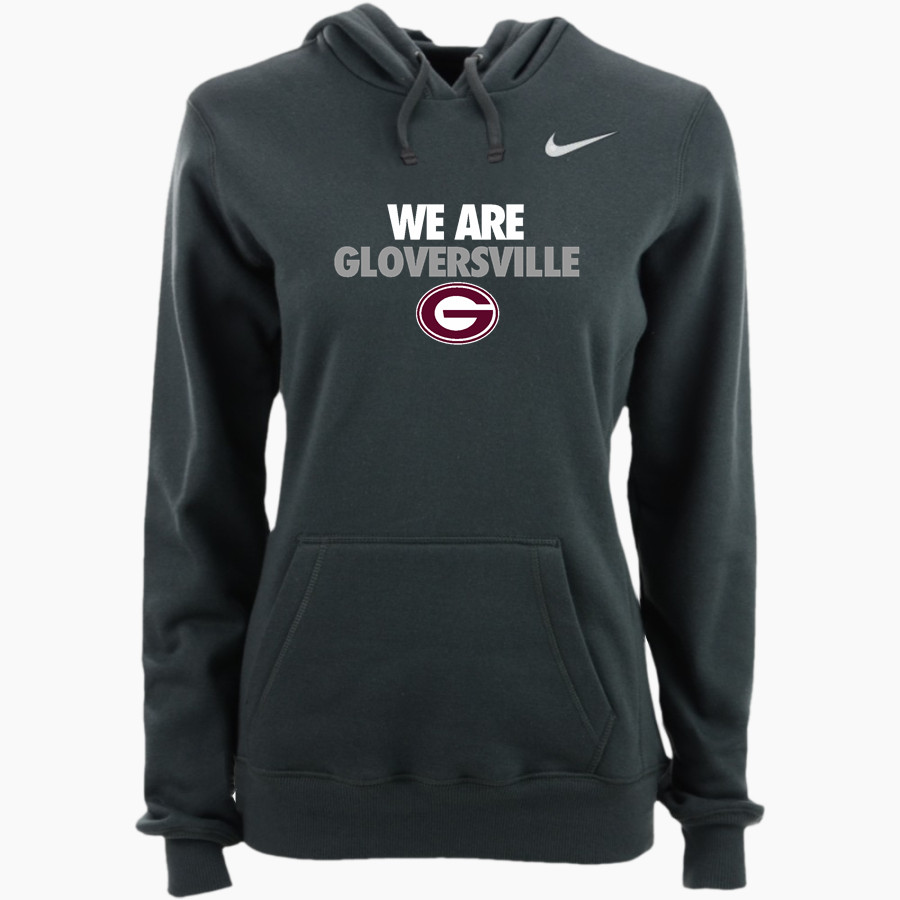 Gloversville High School <span class="pdp-name-mascot">Gloversville Dragon Huskies</span> Nike Women's Club Pullover Fleece Hoodie