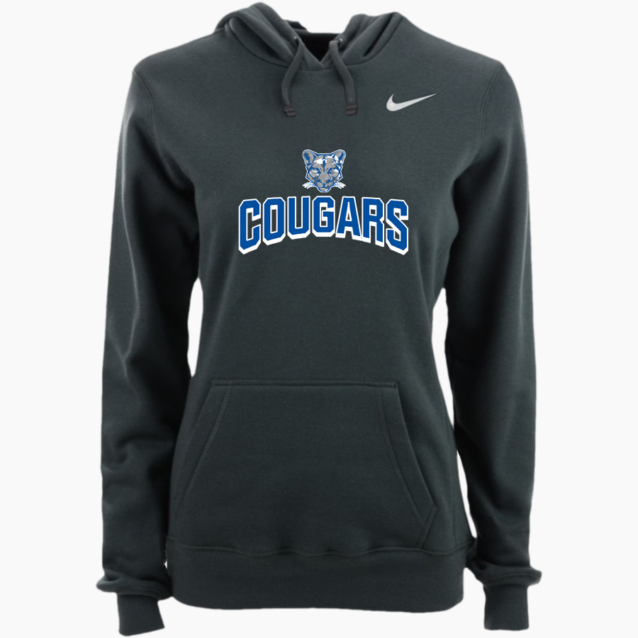 CAM HIGH SCHOOL COUGARS Nike Women's Club Pullover Fleece Hoodie