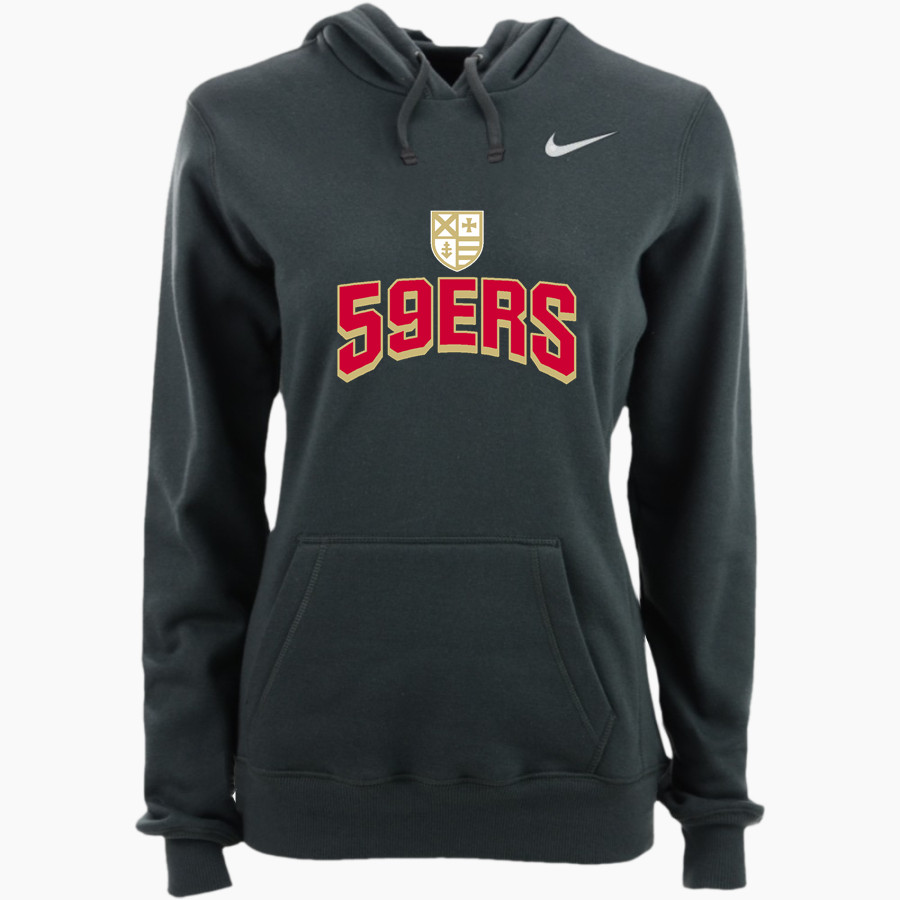 Andrean 59ers Nike Women's Club Pullover Fleece Hoodie