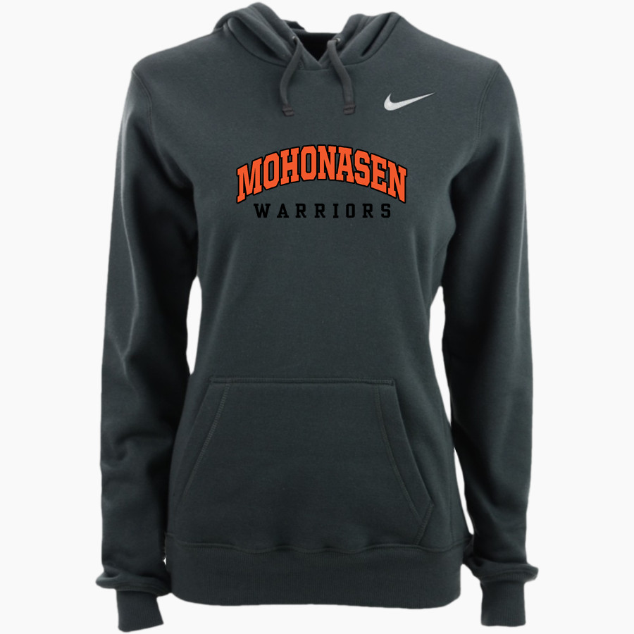 Mohonasen Warriors <span class="pdp-name-mascot">Mohonasen Warriors</span> Nike Women's Club Pullover Fleece Hoodie