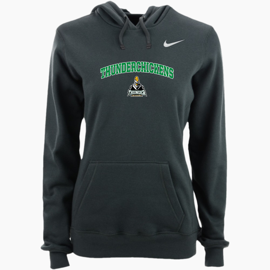 Doane Stuart Thunderchickens Thunderchickens <span class="pdp-name-mascot">Doane Stuart Thunderchickens</span> Nike Women's Club Pullover Fleece Hoodie
