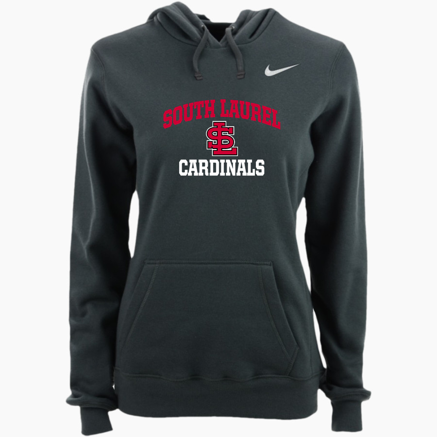 SOUTH LAUREL HIGH SCHOOL CARDINALS <span class="pdp-name-mascot">SOUTH LAUREL CARDINALS</span> Nike Women's Club Pullover Fleece Hoodie