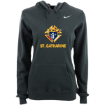 St. Catharine St. Catharine Knight <span class="pdp-name-mascot">St. Catharine Knights of Columbus</span> Nike Women's Club Pullover Fleece Hoodie Front Thumbnail