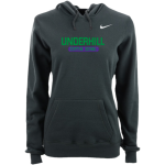 UCS Bobcats <span class="pdp-name-mascot">Underhill Central School Bobcats</span> Nike Women's Club Pullover Fleece Hoodie Front Thumbnail