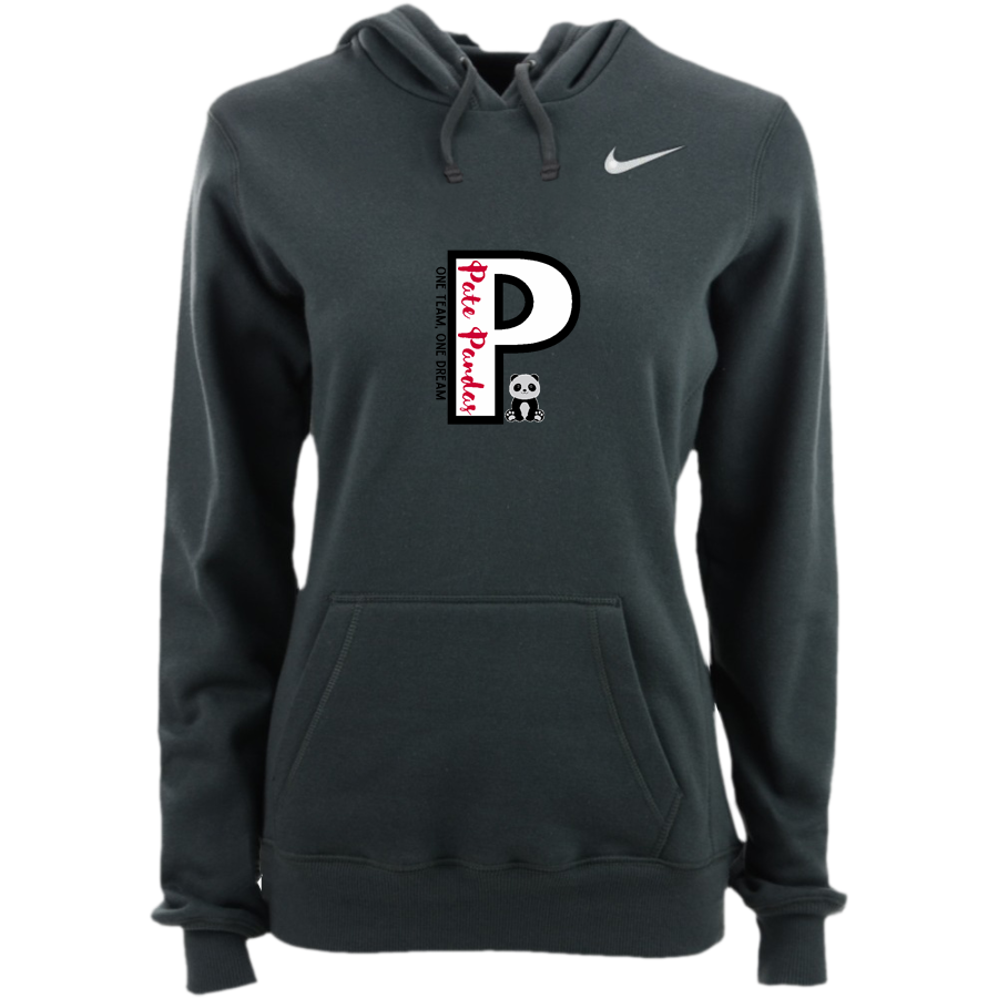 Pate Pandas <span class="pdp-name-mascot">Pate Elementary School Pandas</span> Nike Women's Club Pullover Fleece Hoodie