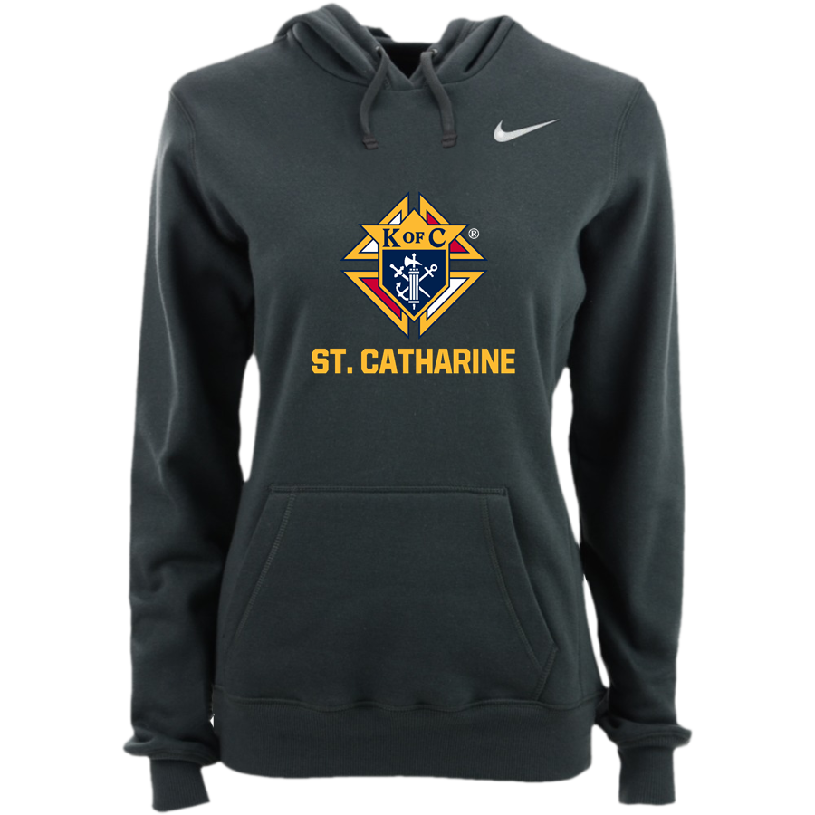 St. Catharine St. Catharine Knight <span class="pdp-name-mascot">St. Catharine Knights of Columbus</span> Nike Women's Club Pullover Fleece Hoodie