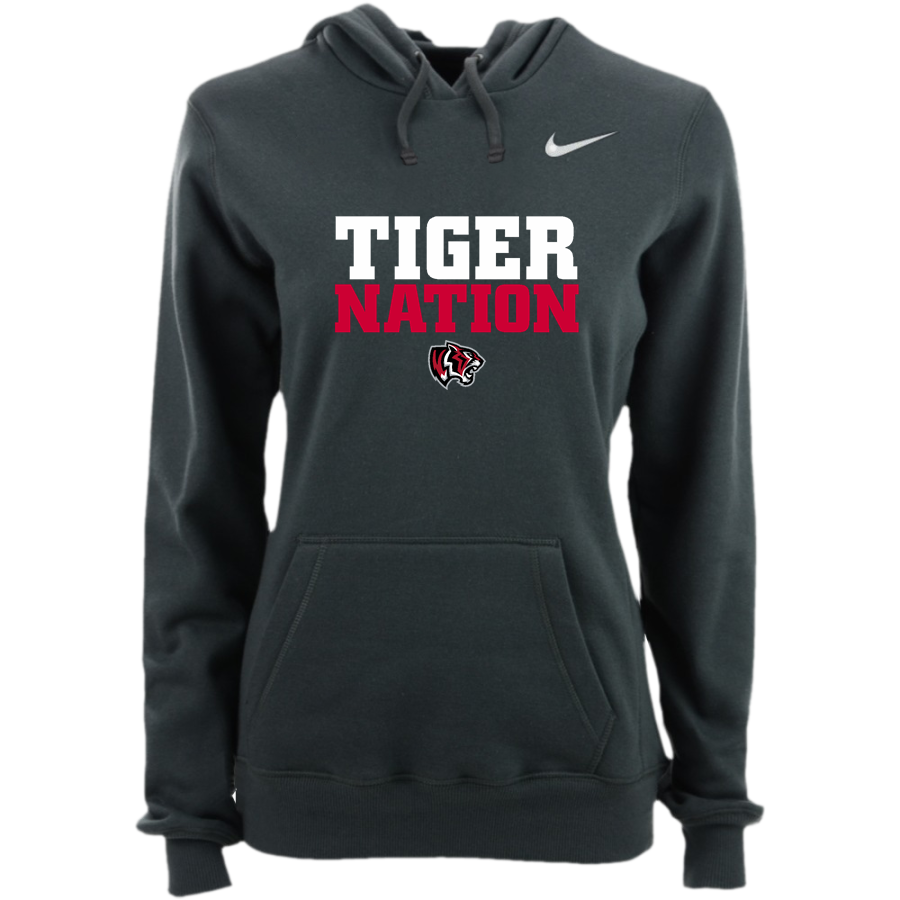 Belle Plaine Tigers <span class="pdp-name-mascot">Belle Plaine Tigers</span> Nike Women's Club Pullover Fleece Hoodie
