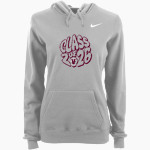 Verona Lacrosse Verona Lacrosse <span class="pdp-name-mascot">Verona Lacrosse</span> Nike Women's Club Pullover Fleece Hoodie Front Thumbnail