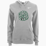 Wildlands Spaceducks Nike Women's Club Pullover Fleece Hoodie Front Thumbnail