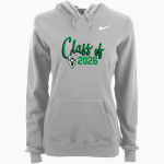 West Lutheran Warriors Nike Women's Club Pullover Fleece Hoodie Front Thumbnail