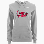 FIRST BAPTIST CHRISTIAN SCHOOL KNIGHTS <span class="pdp-name-mascot">FIRST BAPTIST KNIGHTS</span> Nike Women's Club Pullover Fleece Hoodie Front Thumbnail