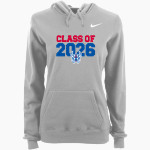 Wisconsin Lutheran Vikings <span class="pdp-name-mascot">Wisconsin Lutheran Vikings</span> Nike Women's Club Pullover Fleece Hoodie Front Thumbnail