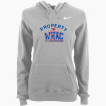 WOLVERINE-HOOSIER ATHLETIC CONFERENCE Nike Women's Club Pullover Fleece Hoodie Front Thumbnail