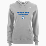 Bridges Prep Buccaneers <span class="pdp-name-mascot">Bridges Preparatory School Buccaneers</span> Nike Women's Club Pullover Fleece Hoodie Front Thumbnail