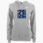 Drew Rangers <span class="pdp-name-mascot">Drew University Rangers</span> Nike Women's Club Pullover Fleece Hoodie Front Thumbnail