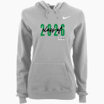 Mount Alvernia Academy Hawks Nike Women's Club Pullover Fleece Hoodie Front Thumbnail