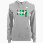 Notre Dame College Prep The Official Online Store <span class="pdp-name-mascot">Notre Dame Dons</span> Nike Women's Club Pullover Fleece Hoodie Front Thumbnail