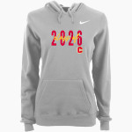 COFFEEVILLE HIGH SCHOOL PIRATES Nike Women's Club Pullover Fleece Hoodie Front Thumbnail