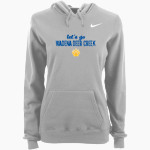WADENA DEER CREEK HIGH SCHOOL WOLVERINES <span class="pdp-name-mascot">WADENA DEER CREEK WOLVERINES</span> Nike Women's Club Pullover Fleece Hoodie Front Thumbnail