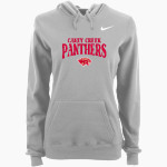 CANEY CREEK HIGH SCHOOL PANTHERS Nike Women's Club Pullover Fleece Hoodie Front Thumbnail