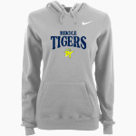 BENDLE HIGH SCHOOL TIGERS <span class="pdp-name-mascot">BENDLE TIGERS</span> Nike Women's Club Pullover Fleece Hoodie Front Thumbnail
