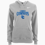 CHINO HIGH SCHOOL COWBOYS <span class="pdp-name-mascot">CHINO COWBOYS</span> Nike Women's Club Pullover Fleece Hoodie Front Thumbnail