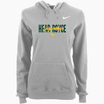 Head-Royce Jayhawks Nike Women's Club Pullover Fleece Hoodie Front Thumbnail