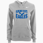 Olentangy Hyatts Eagles <span class="pdp-name-mascot">Olentangy Hyatts Eagles</span> Nike Women's Club Pullover Fleece Hoodie Front Thumbnail
