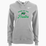 PORT WASHINGTON HIGH SCHOOL PIRATES <span class="pdp-name-mascot">PORT WASHINGTON PIRATES</span> Nike Women's Club Pullover Fleece Hoodie Front Thumbnail