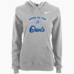 YANTIS HIGH SCHOOL OWLS <span class="pdp-name-mascot">YANTIS OWLS</span> Nike Women's Club Pullover Fleece Hoodie Front Thumbnail