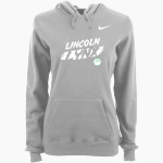 <span class="pdp-name-mascot">Lincoln Lynx</span> Nike Women's Club Pullover Fleece Hoodie Front Thumbnail