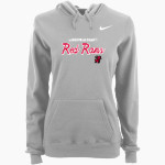 Jamesville DeWitt Red Rams <span class="pdp-name-mascot">Jamesville DeWitt Red Rams or JD Red Rams</span> Nike Women's Club Pullover Fleece Hoodie Front Thumbnail