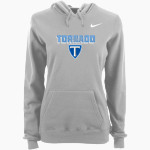 Trinity Tornado <span class="pdp-name-mascot">Trinity Tornado</span> Nike Women's Club Pullover Fleece Hoodie Front Thumbnail