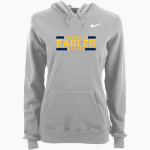 HUDSONVILLE HIGH SCHOOL EAGLES <span class="pdp-name-mascot">HUDSONVILLE EAGLES</span> Nike Women's Club Pullover Fleece Hoodie Front Thumbnail