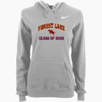 Forest Lake Rangers Nike Women's Club Pullover Fleece Hoodie Front Thumbnail