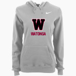 WATONGA HIGH SCHOOL EAGLES Nike Women's Club Pullover Fleece Hoodie Front Thumbnail