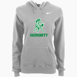 MORIARTY HIGH SCHOOL PINTOS Nike Women's Club Pullover Fleece Hoodie Front Thumbnail