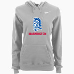 WASHINGTON HIGH SCHOOL WARRIORS <span class="pdp-name-mascot">WASHINGTON WARRIORS</span> Nike Women's Club Pullover Fleece Hoodie Front Thumbnail