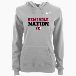 Creekside Seminoles Nike Women's Club Pullover Fleece Hoodie Front Thumbnail