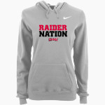 Milwaukee School of Engineering Nike Women's Club Pullover Fleece Hoodie Front Thumbnail