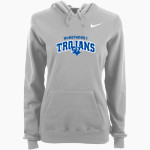 WINDTHORST HIGH SCHOOL TROJANS <span class="pdp-name-mascot">WINDTHORST TROJANS</span> Nike Women's Club Pullover Fleece Hoodie Front Thumbnail