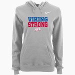 Wisconsin Lutheran Vikings Nike Women's Club Pullover Fleece Hoodie Front Thumbnail