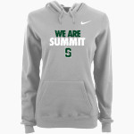 Summit High School Storm Nike Women's Club Pullover Fleece Hoodie Front Thumbnail