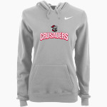 Belmont Abbey College The Official Store of the Crusaders Nike Women's Club Pullover Fleece Hoodie Front Thumbnail