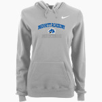 MERRITT ACADEMY HIGH SCHOOL MUSTANGS Nike Women's Club Pullover Fleece Hoodie Front Thumbnail
