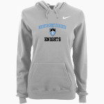 Northstar Christian Knights <span class="pdp-name-mascot">Northstar Christian Academy Knights</span> Nike Women's Club Pullover Fleece Hoodie Front Thumbnail