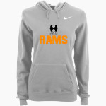 Holt Junior Rams Soccer Club <span class="pdp-name-mascot">Holt Junior Rams Soccer Club</span> Nike Women's Club Pullover Fleece Hoodie Front Thumbnail