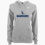 Lakeside Lutheran WARRIORS ONLINE STORE Nike Women's Club Pullover Fleece Hoodie Front Thumbnail