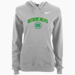 Southeast Collegiate Prep Academy Trojans <span class="pdp-name-mascot">Southeast Halifax Trojans</span> Nike Women's Club Pullover Fleece Hoodie Front Thumbnail