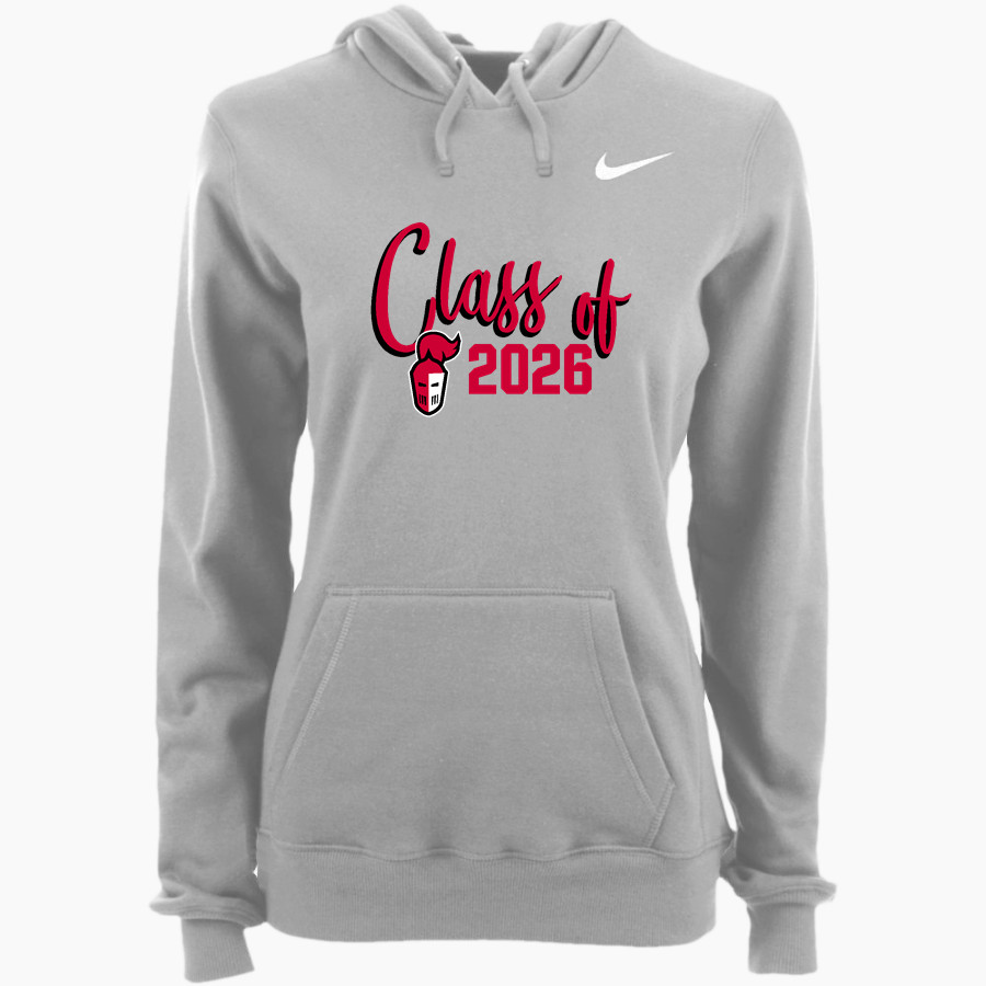 FIRST BAPTIST CHRISTIAN SCHOOL KNIGHTS <span class="pdp-name-mascot">FIRST BAPTIST KNIGHTS</span> Nike Women's Club Pullover Fleece Hoodie